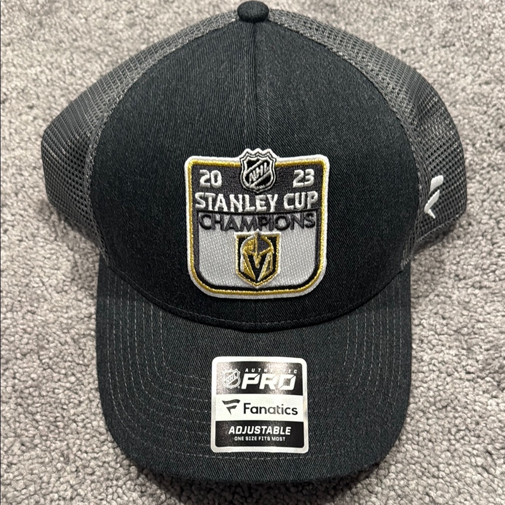 Fanatics NHL Vegas Golden Knights Stanley Cup Champions Hat
